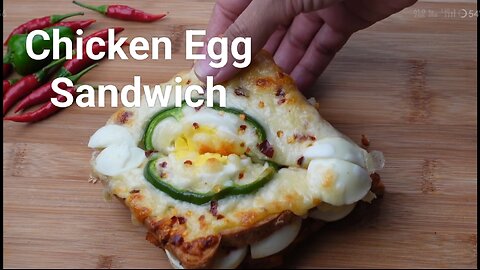 Chicken Egg Sandwich
