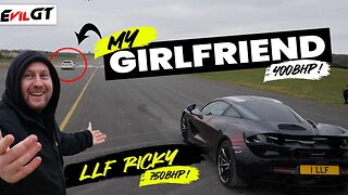 Girlfriend Drag Races against Living Life Fast’s McLaren 720s