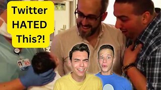 Some Twitter conservatives RAGE over gay couple's adoption?! (gays react)