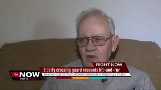 Elderly crossing guard recounts hit-and-run accident