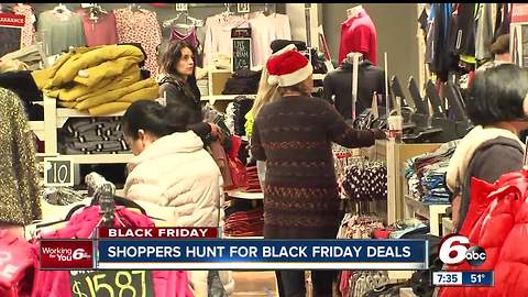Shoppers hunt for Black Friday deals
