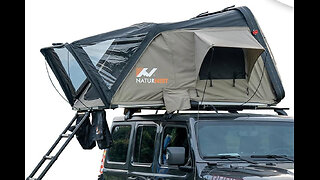Amazon NaturNest Cantilever Hard Shell Rooftop Tent Unboxing