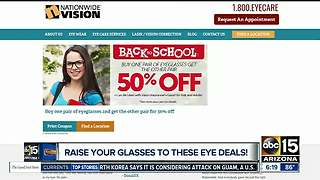 Best deals on glasses? We have our eyes peeled!