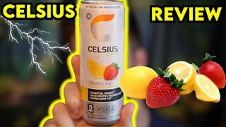 Celsius Sparkling Strawberry Lemonade Review