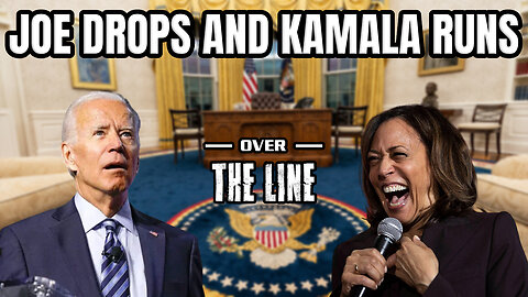 Joe Drops And Kamala Runs