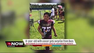 Local 8-year-old battling leukemia while being an inspiration to his community
