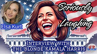 GNITN: Seriously Laughing - Interview with The Blonde Kamala Harris, Elsa Kurt