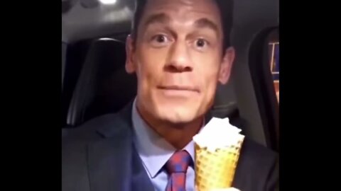 John Cena Ice cream with proper Translations