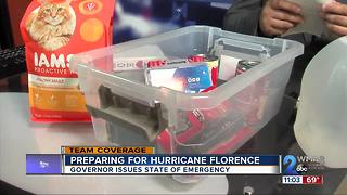 Preparing for Hurricane Florence