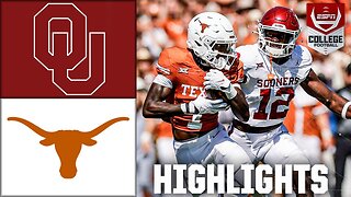 🚨 RED RIVER SHOWDOWN 🚨 Texas Longhorns vs. Oklahoma Sooners | Full Game Highlights