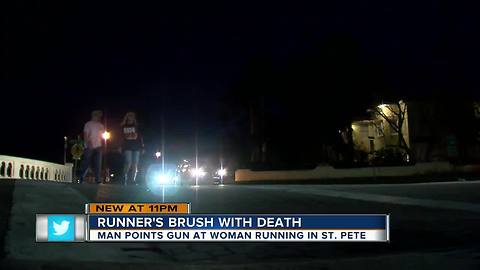 Police search for man who tried to kidnap runner at gunpoint in St. Pete