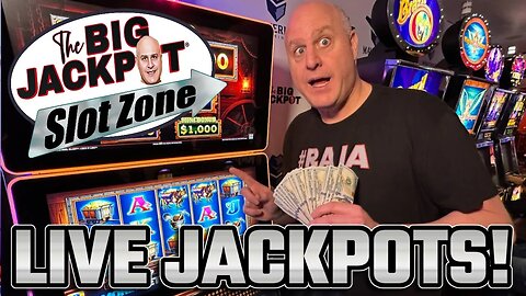 HITTING MEGA HANDPAYS LIVE INSIDE THE BIG JACKPOT SLOT ZONE!