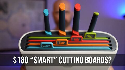 Testing a $180 Smart Cutting Board Set