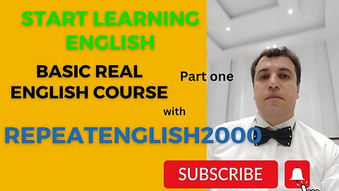 Basic Real English course || Numbers Part one