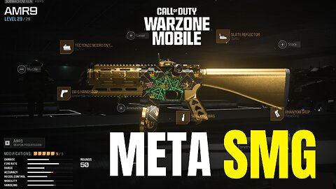 The ( Monster ) Best SMG in Warzone Mobile Now_