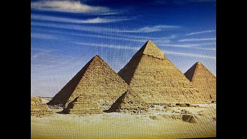 No. The Egyptians did NOT build the Pyramids.