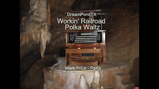 DreamPondTX/Mark Price - Workin' Railroad Polka Waltz (Pa4X at the Pond, PA)