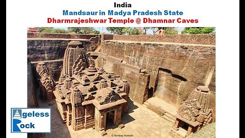 Dharmrajeshwar Temple ... a monolithic top-down rock cut bedrock of mystery