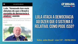 GF BRASIL Notícias - Atualizações das 21h - quinta-feira patriótica - Live 137 - 29/06/2023!