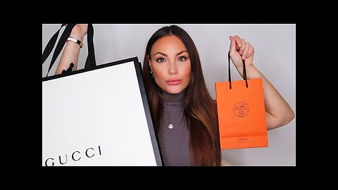 LUXURY HAUL // GUCCI AND HERMES UNBOXING