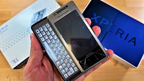 2008 Sony Ericsson Xperia X1 Phone Unboxing