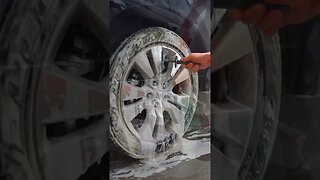 Acura Nasty Wheel Detail | Much Needed Cleaning #shorts #cars #detailing