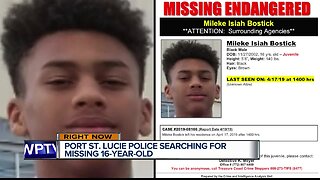 16-year-old boy missing in Port St. Lucie