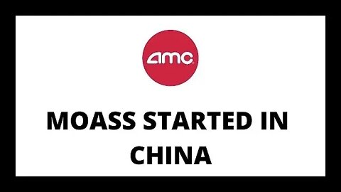 AMC STOCK | MOASS STARTED IN CHINA!!