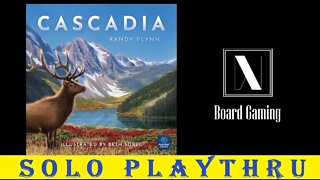 Cascadia Solo Playthrough