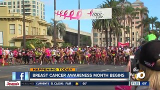 Breast Cancer Awareness month begins