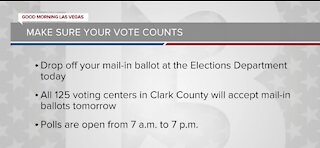 You can turn in your mail-in ballot in person