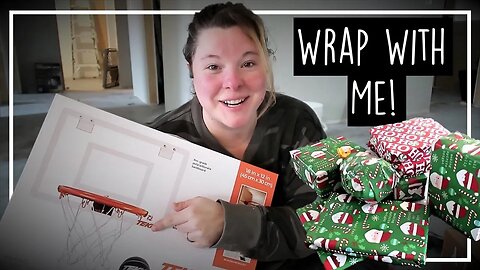 Super Chatty Wrapping Video//Wrap Presents With Me!//What I got My Kids for Christmas