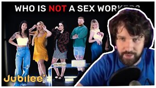 Destiny Reacts To 6 Sex Workers vs 1 Secret Virgin (ft Lavlunee)