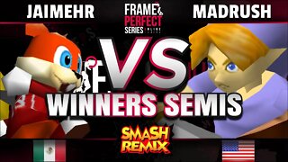 FPS6 Online - RG | JaimeHR (Conker) vs. Madrush (Young Link) - Smash Remix Winners Semifinals