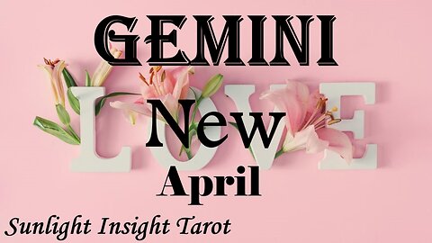 GEMINI - Once You Meet You Won't Stop Thinking & Dreaming About Each Other!🥰😍 April New Love