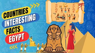Countries Interesting Facts - Egypt | Ancient Egypt Facts for Kids | Kids World Facts
