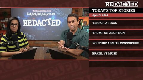 The State of America and Planned Upcoming Terror Attacks, Censorship, Brazil Vs. Musk, and More! | Redacted News