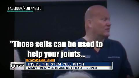 "That's totally fraud," a leading stem cell expert responds to a FL clinic's stem cell pitch