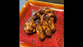 HOT HONEY Garlic Chicken Wing Sauce