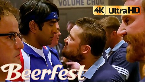 BeerFest (2006) Usa V England 'Your All Fur Coat And Not Trousers You Are' Scene 4K HDR