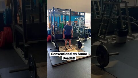 Conventional vs Sumo Deadlifts? #shorts