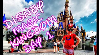 Disney Magic Kingdom Day 1 | Splash Mountain | Princess Parade | Under the Sea and more!