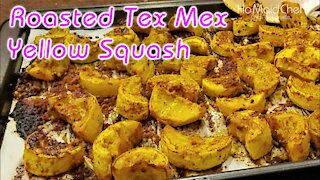 Roasted Tex Mex Yellow Squash | Dining In With Danielle