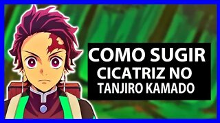 Como surgiu a cicatriz no rosto do tanjiro kamado (por que mudar tanto ) @Nerdpensantebr