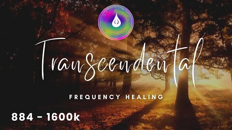 884 - 1600k HZ | TRANSCENDENTAL | Soul Cleansing, Healing Frequencies, Meditation Music for Wellness