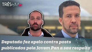 Eduardo Bolsonaro sobre caso Janones: 'Se fake news for sinônimo de mentira, ele pode ser cassado'