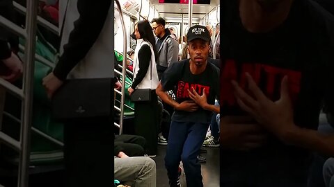 JussRight showcases multiple dance styles in groundbreaking train performance