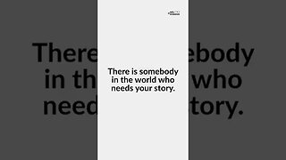 Someone needs to hear your story #learn #lead #win #inspiration #motivation #leadership #melrobbins