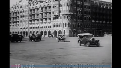 Gateway To India - Bombay 1932 -A tour of the Indian city of Bombay (now Mumbai)