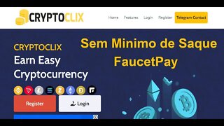 💥Faucet pagando sem mínimo de saque na FaucetPay💥